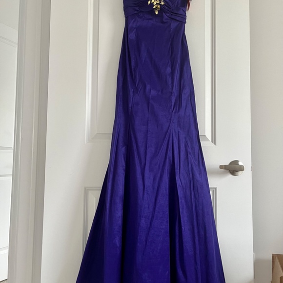 Dancing Queen Size S Prom Royal Blue Dress - Picture 2 of 5